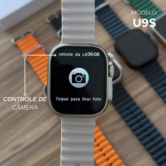 U9S – Smartwatch Microwear 2ª Geração | Custo-Benefício + Pulseira de Silicone Grátis