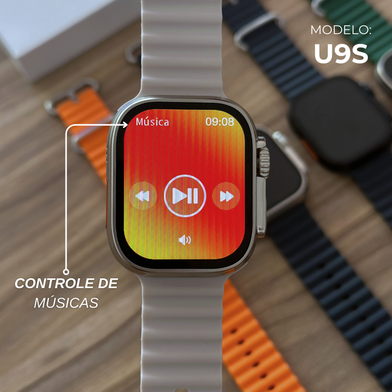 U9S – Smartwatch Microwear 2ª Geração | Custo-Benefício + Pulseira de Silicone Grátis