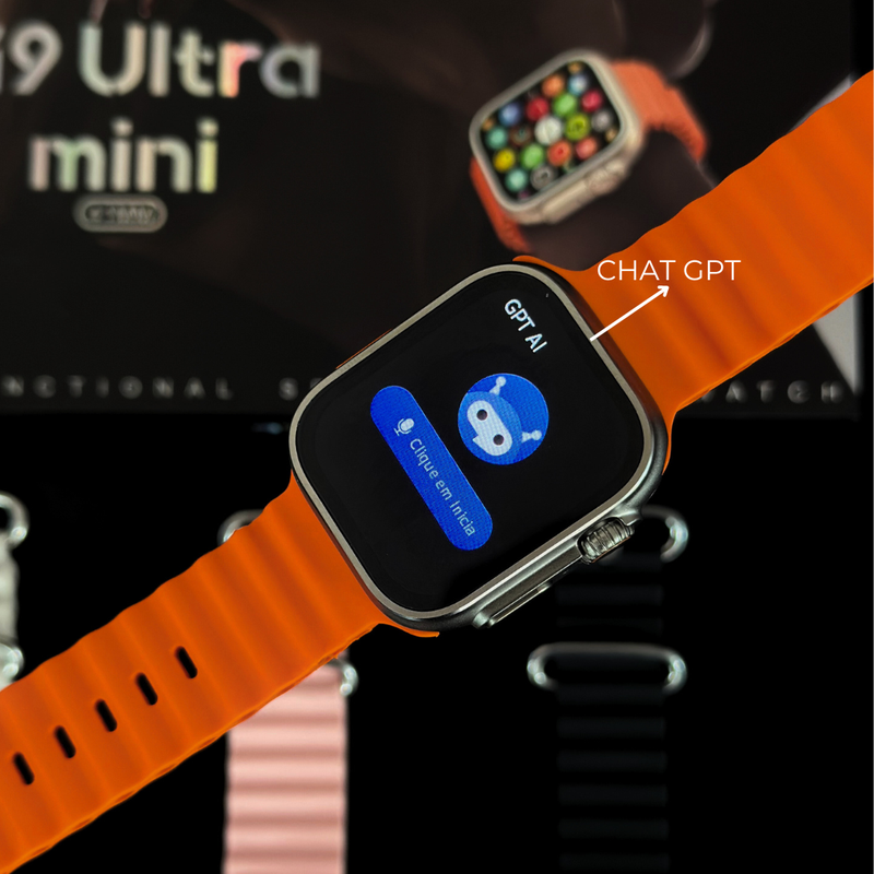 M9 ULTRA MINI | Série 9 Ultra 41mm – Design Exclusivo, Funções Avançadas e Compacto
