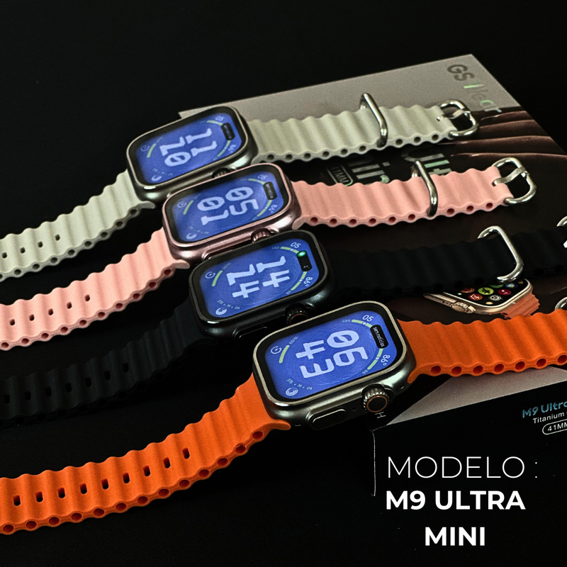 M9 ULTRA MINI | Série 9 Ultra 41mm – Design Exclusivo, Funções Avançadas e Compacto