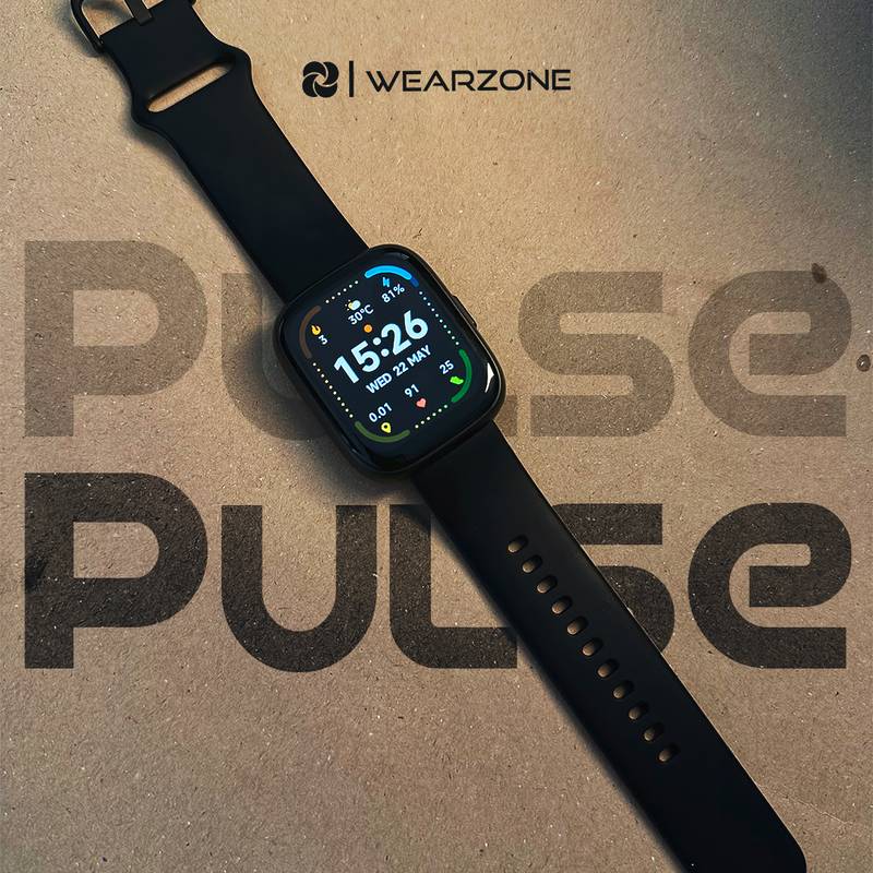 PULSE WEARZONE | Smartwatch com Alexa Integrada, Resistente à Água, Bateria de Longa Duração