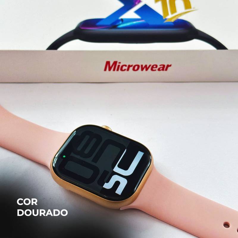 S10 Microwear Série 10 | Chat GPT em Português | Tradutor de Idiomas | IP68 | NFC