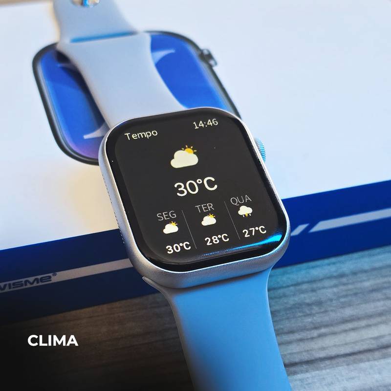 WS-X10 Série 10 – Smartwatch Premium com 3 Pulseiras + Funções Avançadas