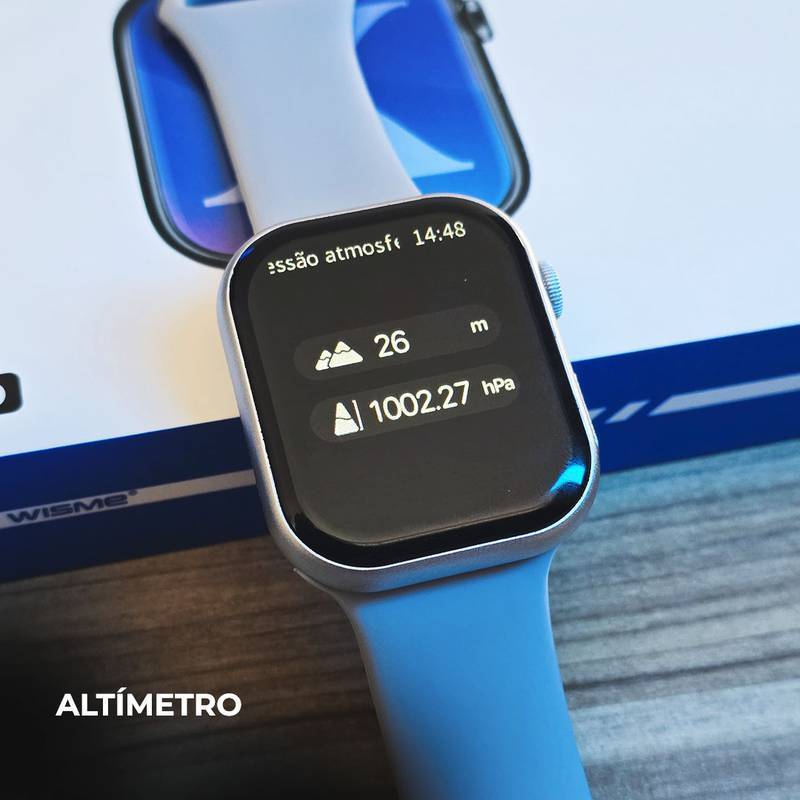 WS-X10 Série 10 – Smartwatch Premium com 3 Pulseiras + Funções Avançadas