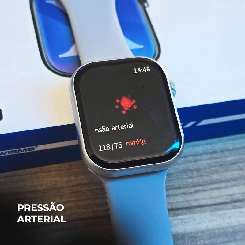 WS-X10 Série 10 – Smartwatch Premium com 3 Pulseiras + Funções Avançadas