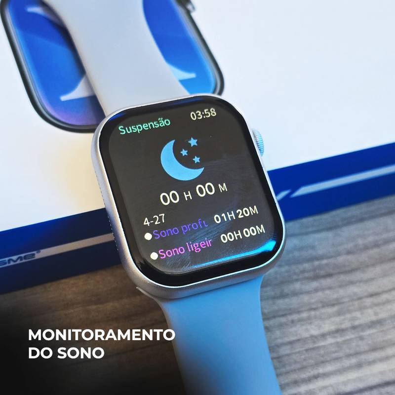 WS-X10 Série 10 – Smartwatch Premium com 3 Pulseiras + Funções Avançadas