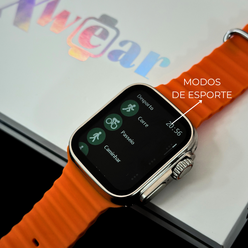 XS9 ULTRA 2 | Smartwatch XWEAR+ com Pulseira de Silicone Grátis – Qualidade e Custo-Benefício