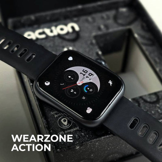 ACTION WEARZONE – Com ALEXA Integrada, GPS Embutido e 3ATM de Resistência