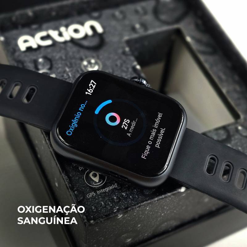 ACTION WEARZONE – Com ALEXA Integrada, GPS Embutido e 3ATM de Resistência