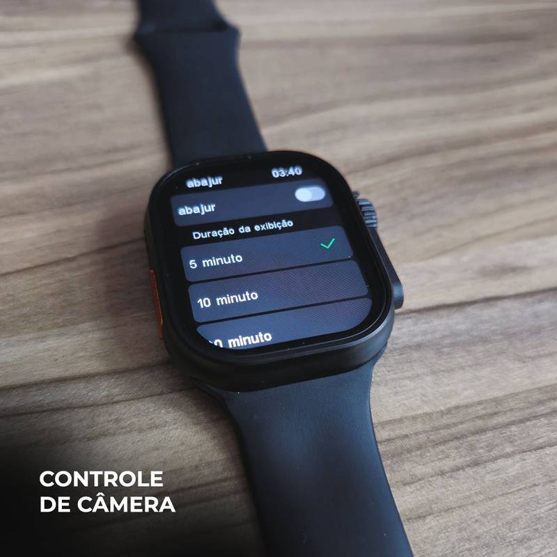 Smartwatch N10 Ultra 49mm | Kit com 4 Pulseiras | Ligações + Funções Premium