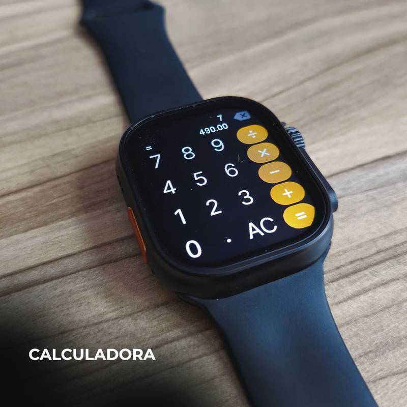 Smartwatch N10 Ultra 49mm | Kit com 4 Pulseiras | Ligações + Funções Premium