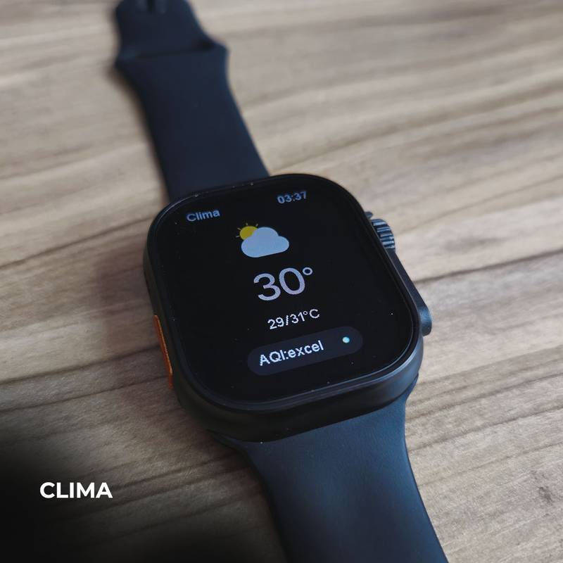 Smartwatch N10 Ultra 49mm | Kit com 4 Pulseiras | Ligações + Funções Premium
