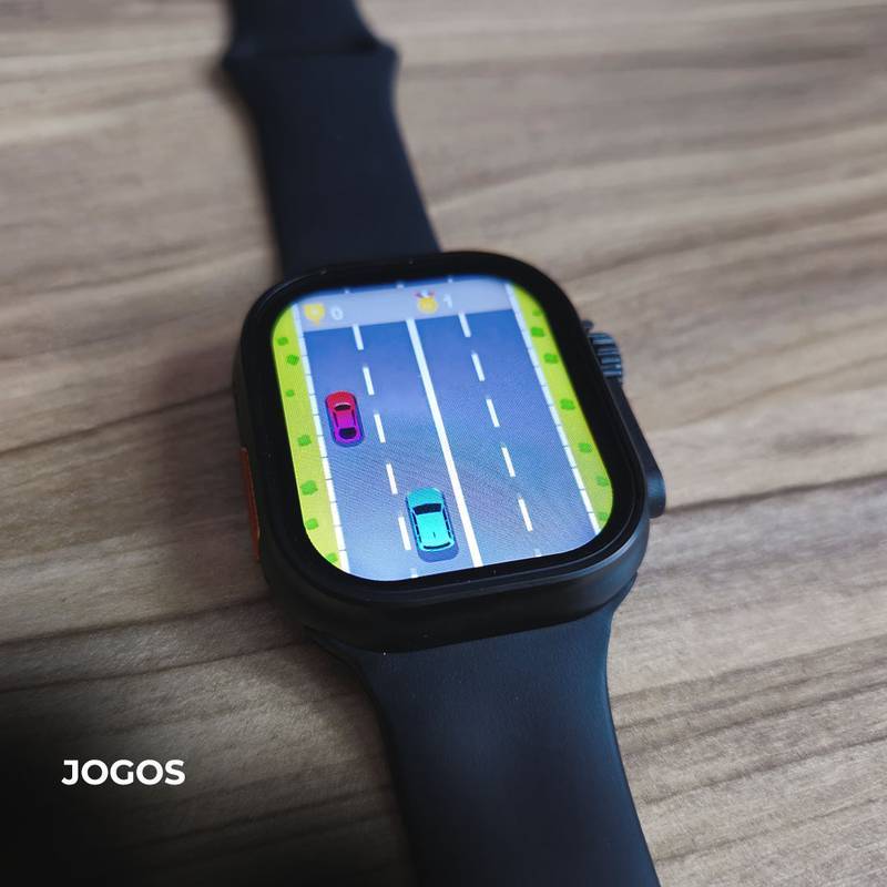 Smartwatch N10 Ultra 49mm | Kit com 4 Pulseiras | Ligações + Funções Premium