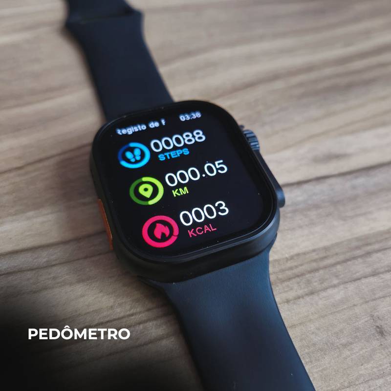 Smartwatch N10 Ultra 49mm | Kit com 4 Pulseiras | Ligações + Funções Premium