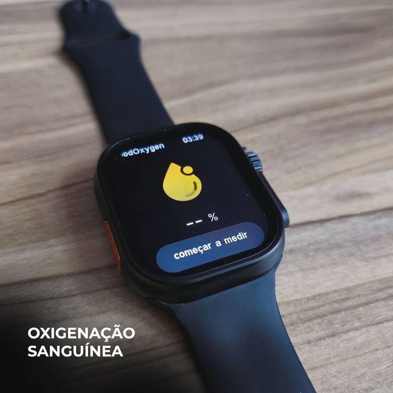 Smartwatch N10 Ultra 49mm | Kit com 4 Pulseiras | Ligações + Funções Premium