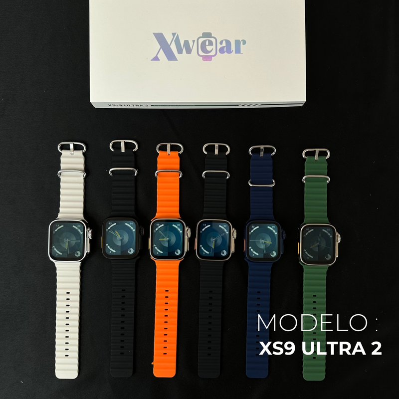 XS9 ULTRA 2 | Smartwatch XWEAR+ com Pulseira de Silicone Grátis – Qualidade e Custo-Benefício