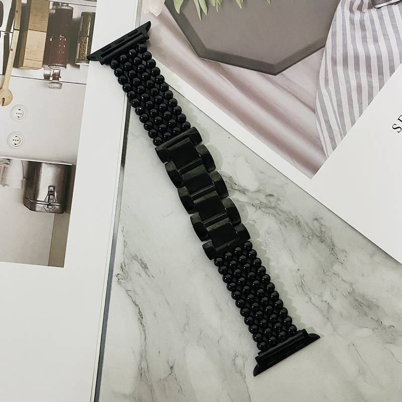 Pulseira de Aço de Luxo – Compatível com Apple Watch 38mm/40mm/41mm