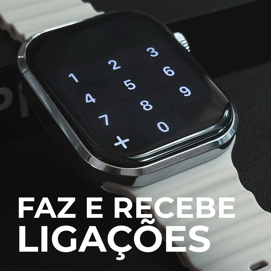 XV9 PRO Smartwatch – Tela Nível AMOLED, CPU Dual Core, Design Exclusivo e 2GB de Armazenamento