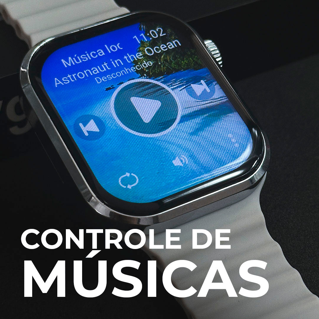 XV9 PRO Smartwatch – Tela Nível AMOLED, CPU Dual Core, Design Exclusivo e 2GB de Armazenamento