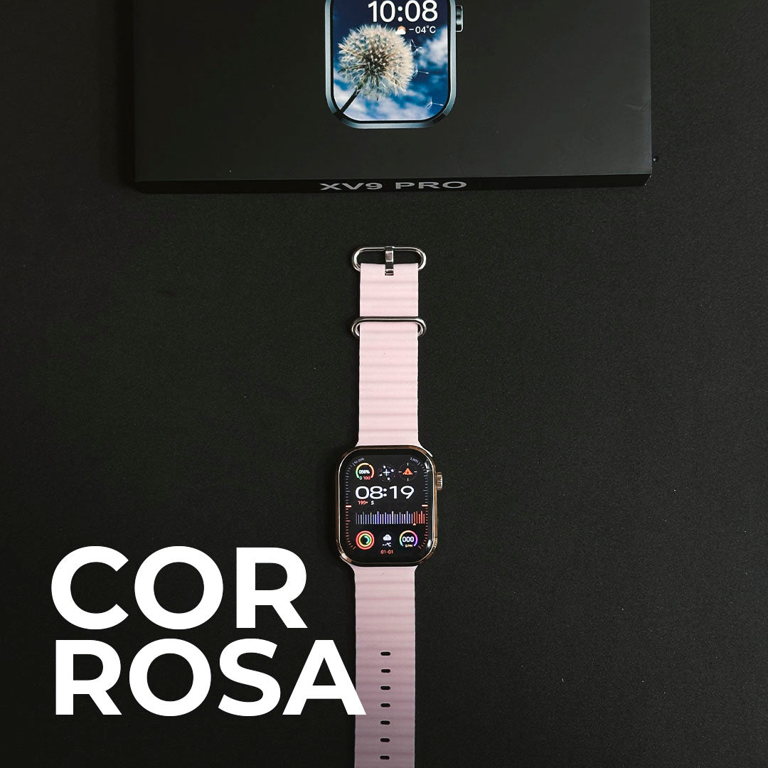 XV9 PRO Smartwatch – Tela Nível AMOLED, CPU Dual Core, Design Exclusivo e 2GB de Armazenamento