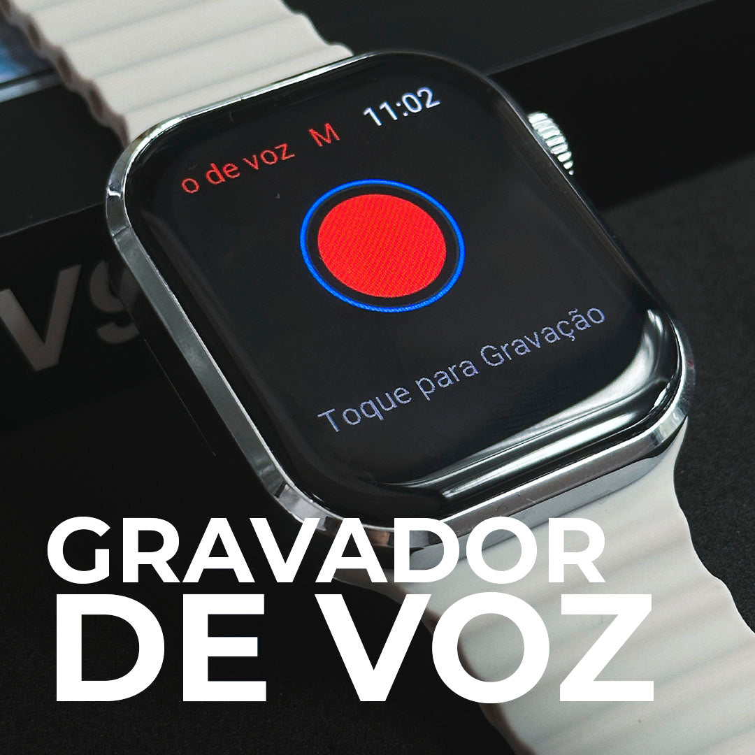 XV9 PRO Smartwatch – Tela Nível AMOLED, CPU Dual Core, Design Exclusivo e 2GB de Armazenamento