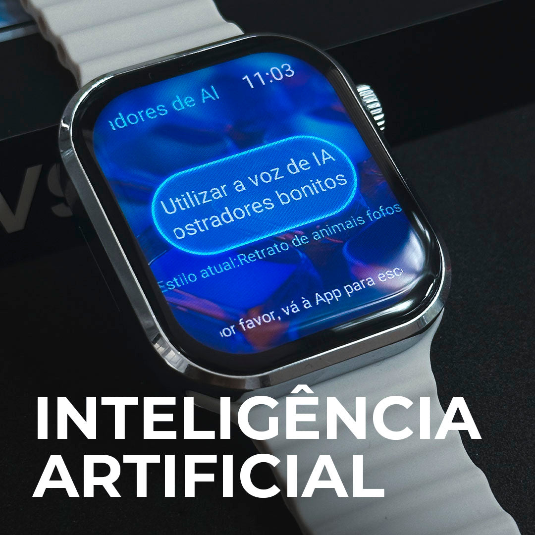 XV9 PRO Smartwatch – Tela Nível AMOLED, CPU Dual Core, Design Exclusivo e 2GB de Armazenamento