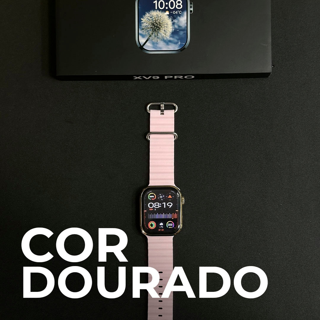 XV9 PRO Smartwatch – Tela Nível AMOLED, CPU Dual Core, Design Exclusivo e 2GB de Armazenamento