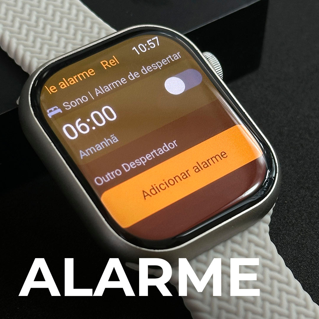 XW9 PRO Smartwatch – Tela AMOLED Ultra HD, 2GB de Armazenamento, CPU Dual Core, Ilha de Notificações e Função Dois Gestos