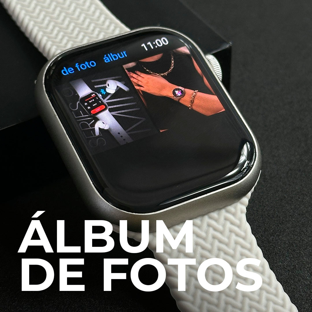 XW9 PRO Smartwatch – Tela AMOLED Ultra HD, 2GB de Armazenamento, CPU Dual Core, Ilha de Notificações e Função Dois Gestos
