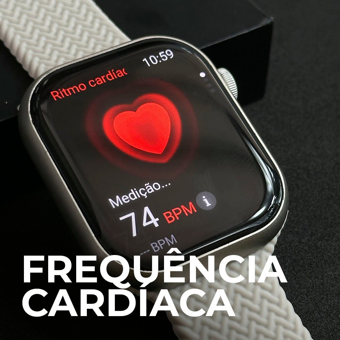 XW9 PRO Smartwatch – Tela AMOLED Ultra HD, 2GB de Armazenamento, CPU Dual Core, Ilha de Notificações e Função Dois Gestos