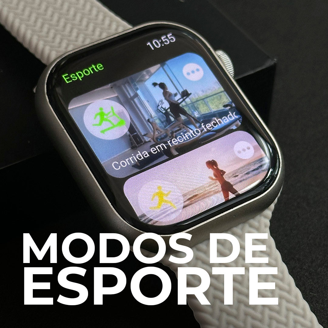 XW9 PRO Smartwatch – Tela AMOLED Ultra HD, 2GB de Armazenamento, CPU Dual Core, Ilha de Notificações e Função Dois Gestos