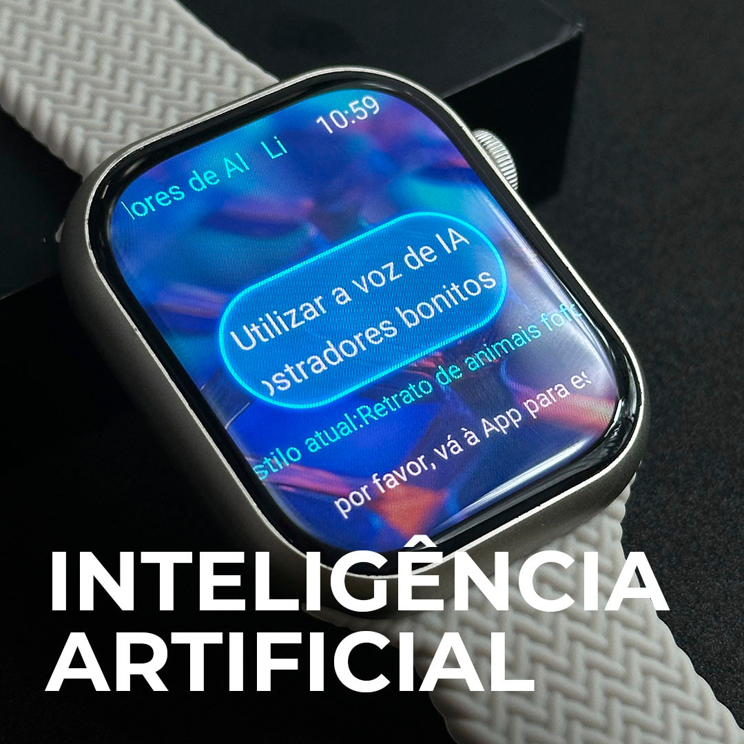 XW9 PRO Smartwatch – Tela AMOLED Ultra HD, 2GB de Armazenamento, CPU Dual Core, Ilha de Notificações e Função Dois Gestos