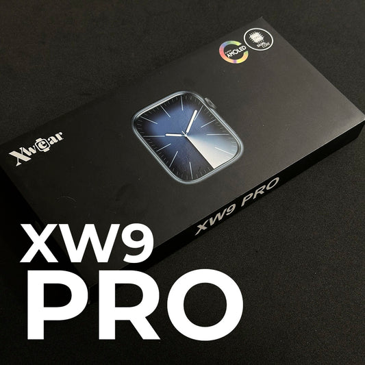 XW9 PRO Smartwatch – Tela AMOLED Ultra HD, 2GB de Armazenamento, CPU Dual Core, Ilha de Notificações e Função Dois Gestos