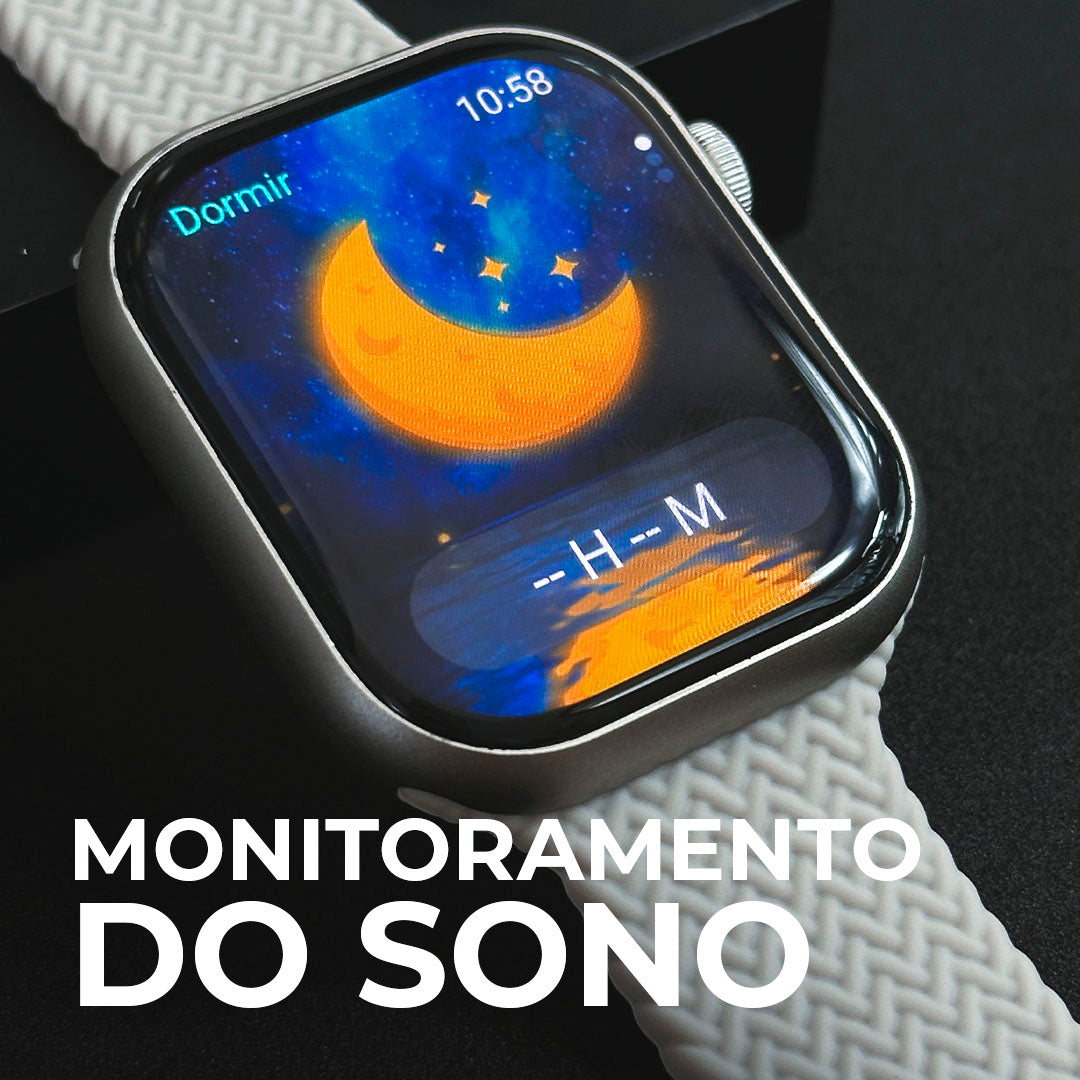XW9 PRO Smartwatch – Tela AMOLED Ultra HD, 2GB de Armazenamento, CPU Dual Core, Ilha de Notificações e Função Dois Gestos