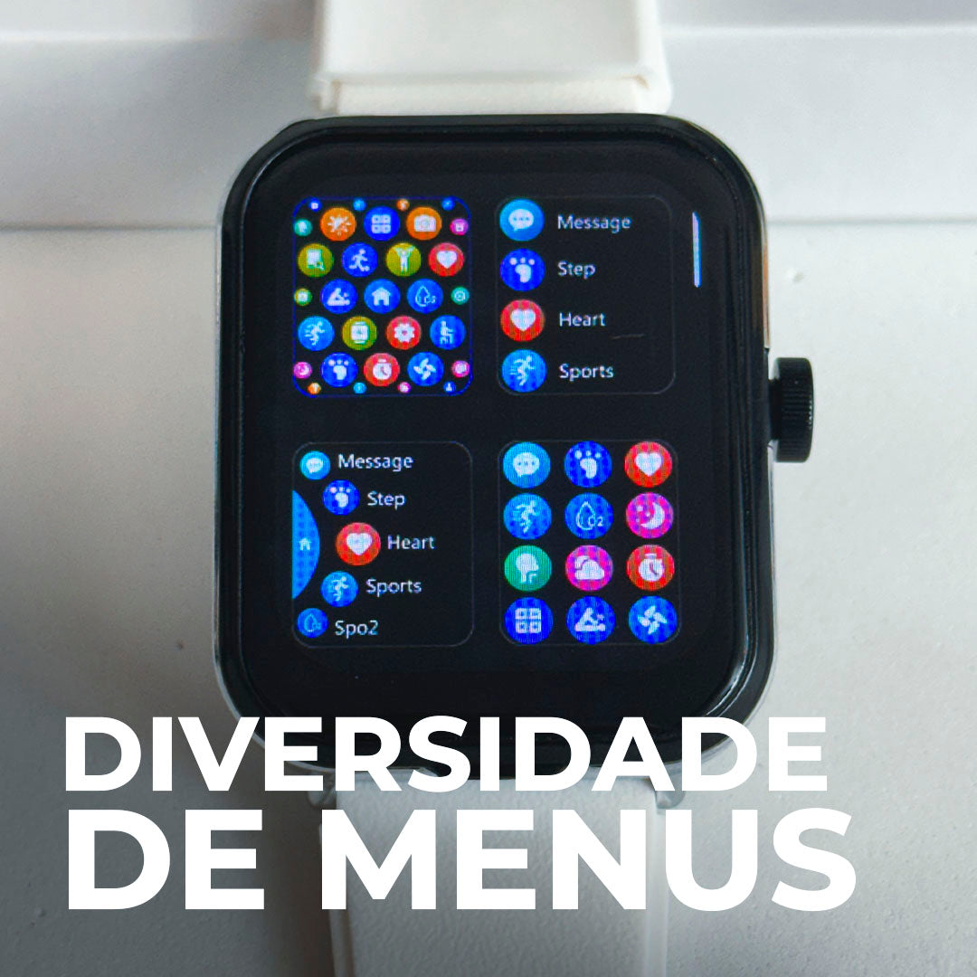 S6 Smartwatch + Fones Integrados – Inovação 2 em 1 com Estilo e Tecnologia