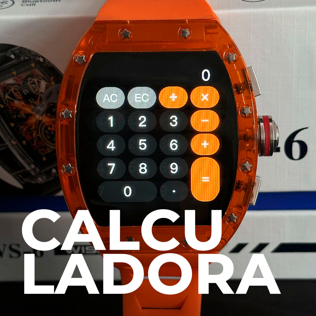 WS-6 Smartwatch | Design Premium com Estilo Richard Mille e Alta Performance