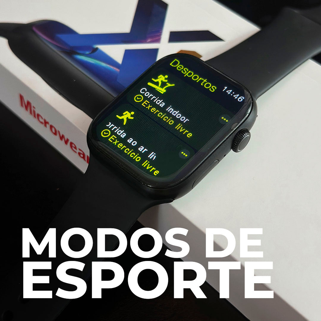 S10 Microwear Série 10 | Chat GPT em Português | Tradutor de Idiomas | IP68 | NFC