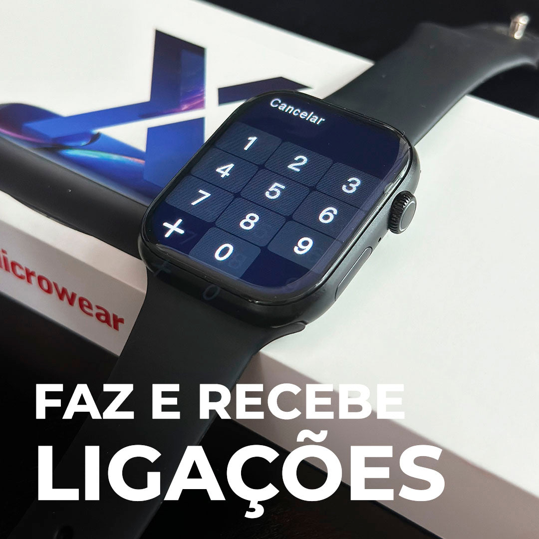 S10 Microwear Série 10 | Chat GPT em Português | Tradutor de Idiomas | IP68 | NFC