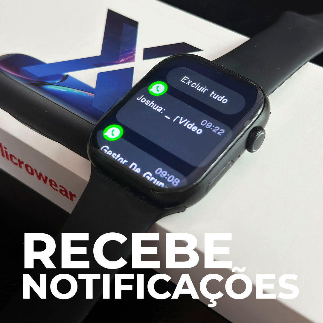 S10 Microwear Série 10 | Chat GPT em Português | Tradutor de Idiomas | IP68 | NFC