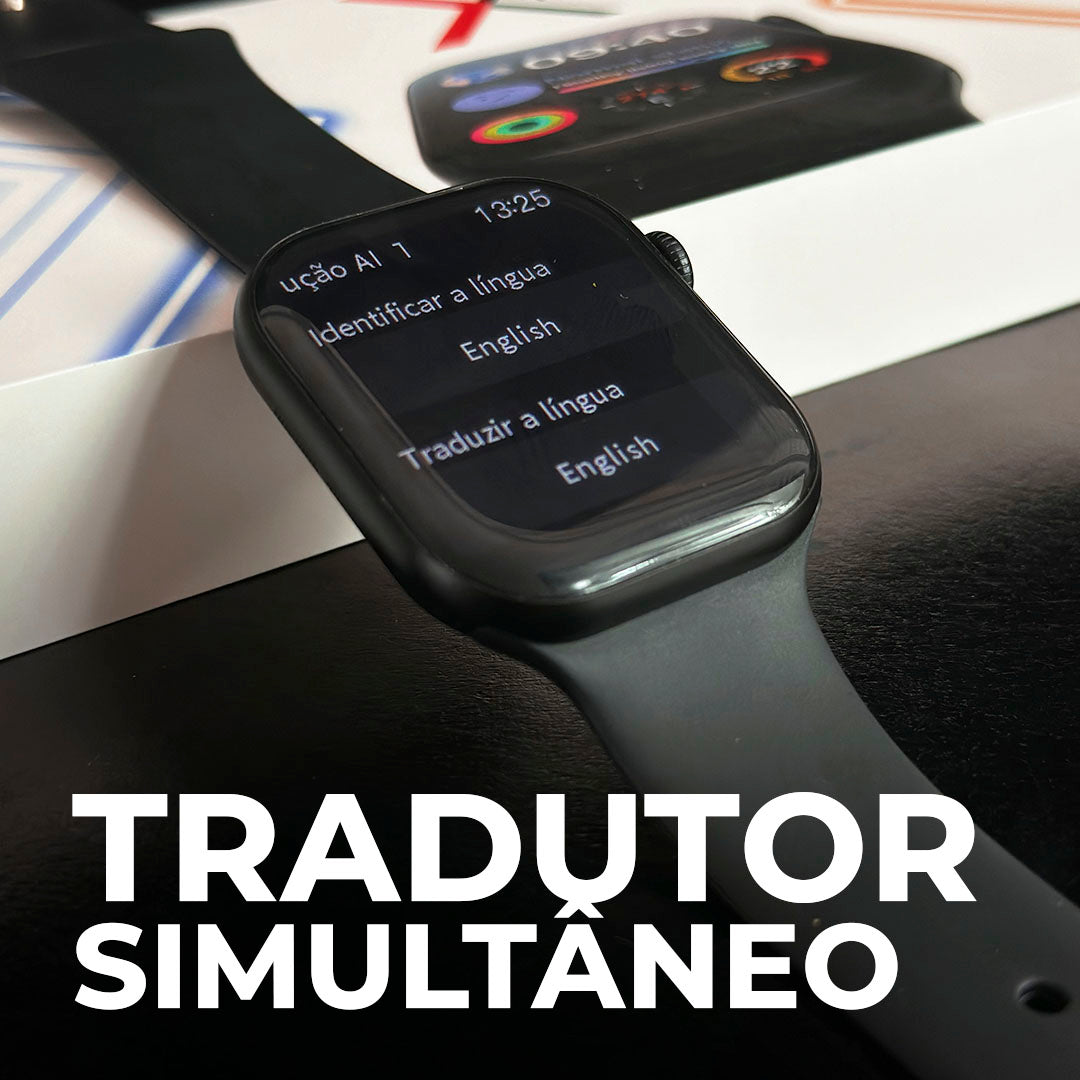 S10 PRO Microwear | ChatGPT em Português | 1GB Interno | Tradutor de Idiomas | Brinde: Capinha