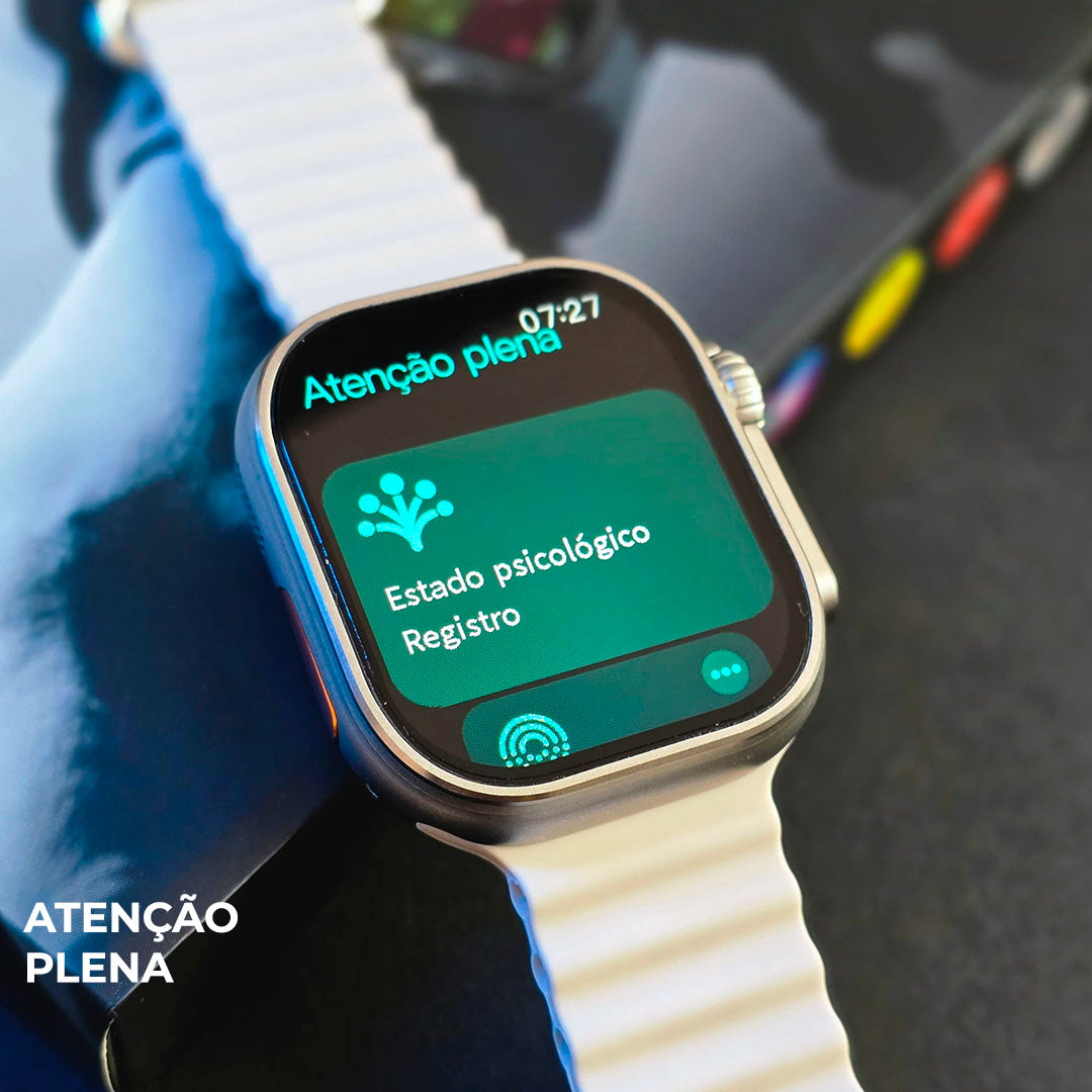 U4 PRO Microwear – 1GB, ChatGPT, Resistência 3ATM e Modo Saúde