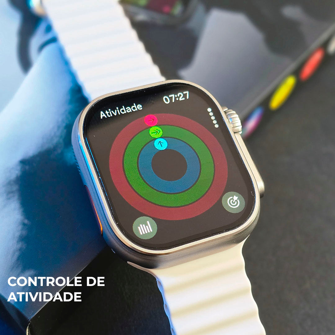 U4 PRO Microwear – 1GB, ChatGPT, Resistência 3ATM e Modo Saúde