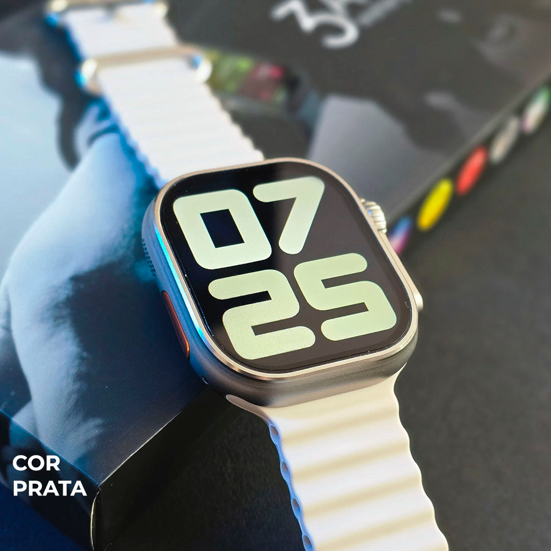 U4 PRO Microwear – 1GB, ChatGPT, Resistência 3ATM e Modo Saúde