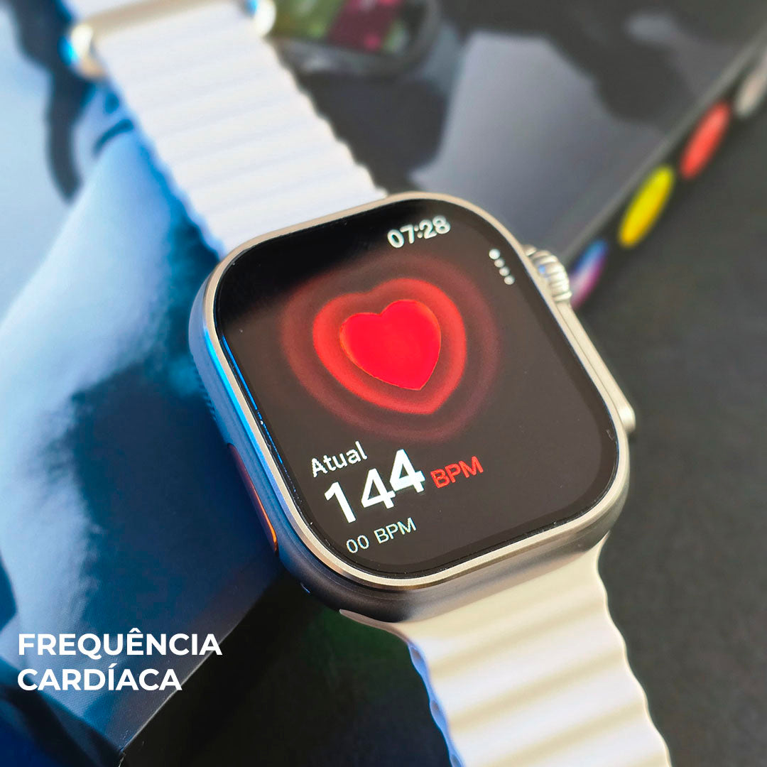 U4 PRO Microwear – 1GB, ChatGPT, Resistência 3ATM e Modo Saúde