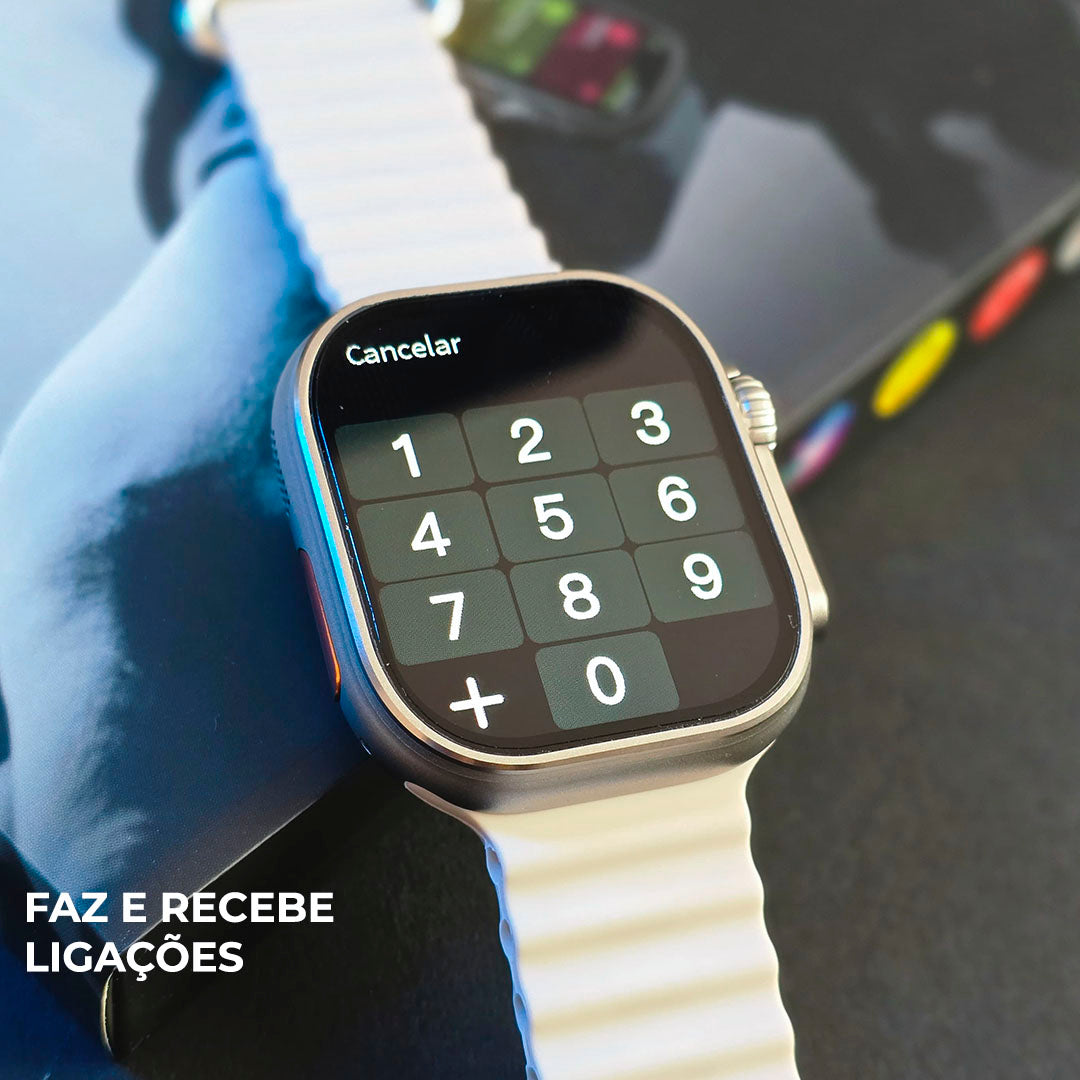 U4 PRO Microwear – 1GB, ChatGPT, Resistência 3ATM e Modo Saúde