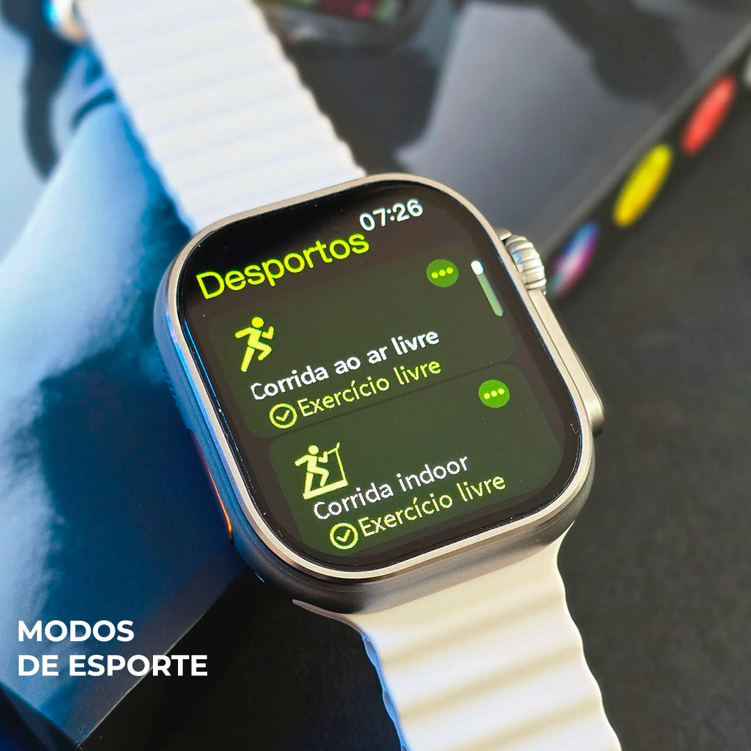 U4 PRO Microwear – 1GB, ChatGPT, Resistência 3ATM e Modo Saúde