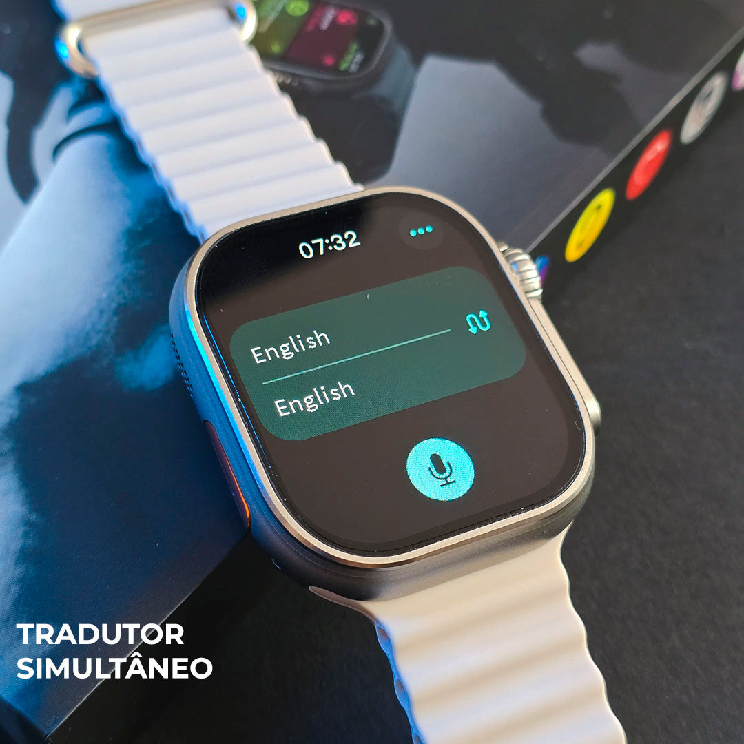 U4 PRO Microwear – 1GB, ChatGPT, Resistência 3ATM e Modo Saúde