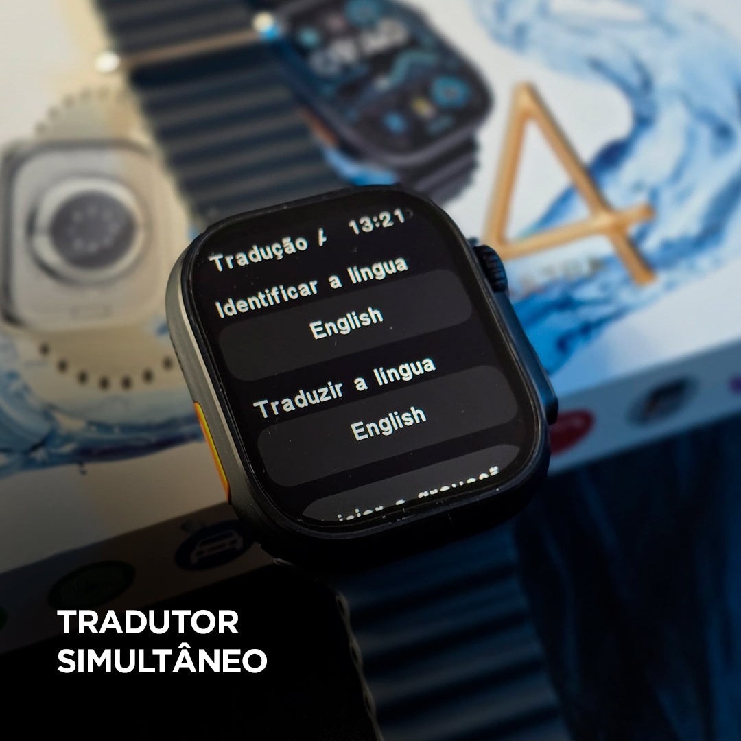 U4 Microwear Series 10 com ChatGPT, GPS e Monitoramento de Saúde