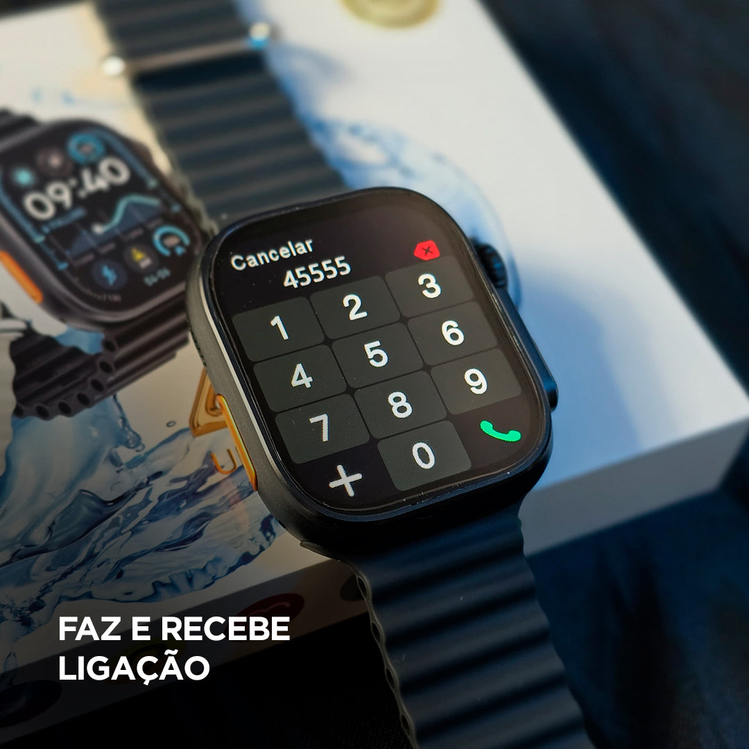 U4 Microwear Series 10 com ChatGPT, GPS e Monitoramento de Saúde