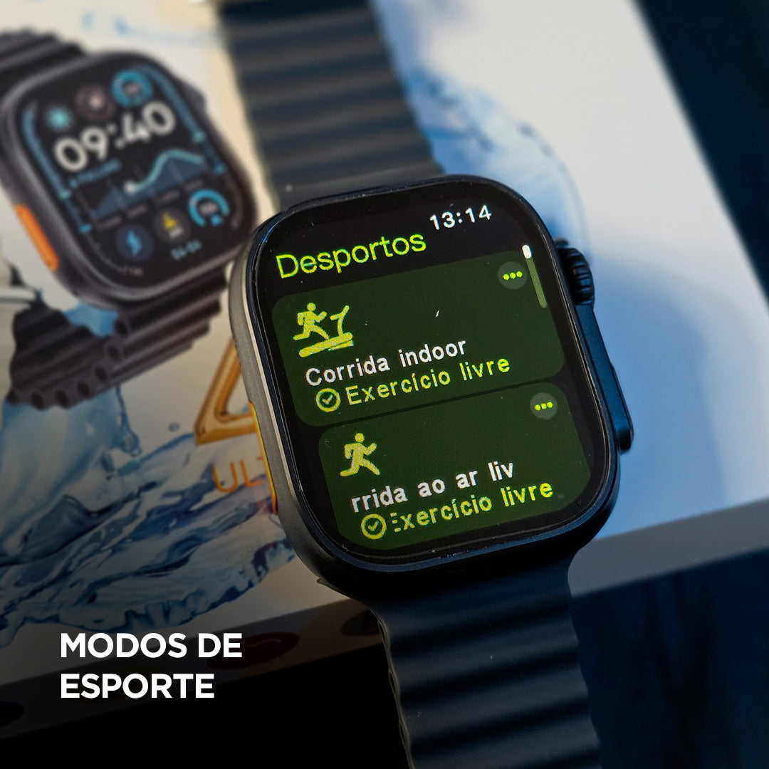 U4 Microwear Series 10 com ChatGPT, GPS e Monitoramento de Saúde